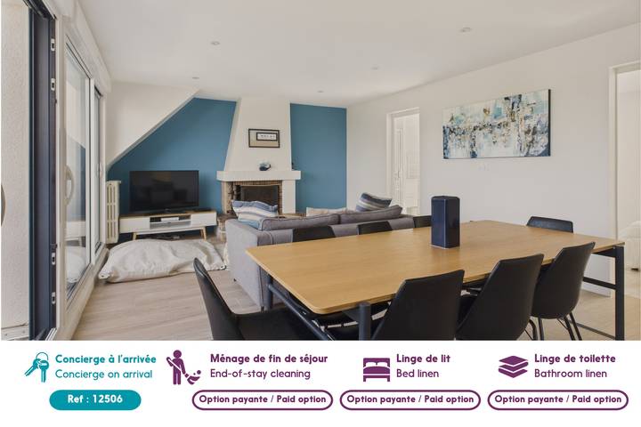 Gîte pour 8 personnes, avec balcon dans Plage Bonne-Source - 3