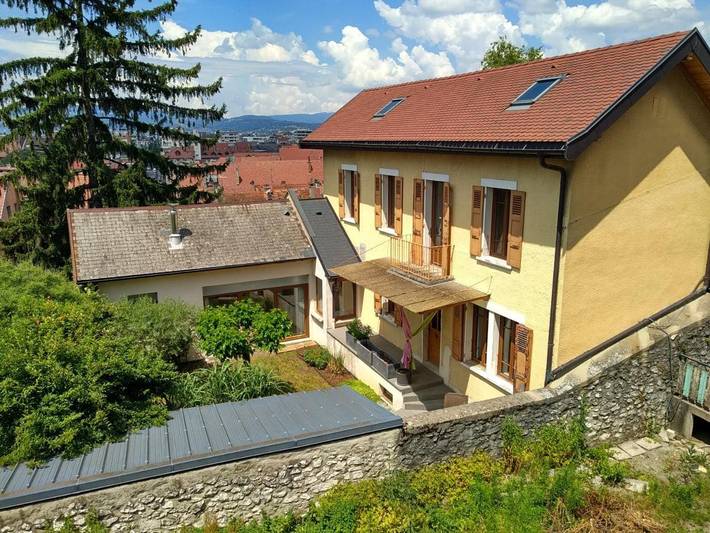 Appart’hôtel pour 7 personnes, avec vue et jardin