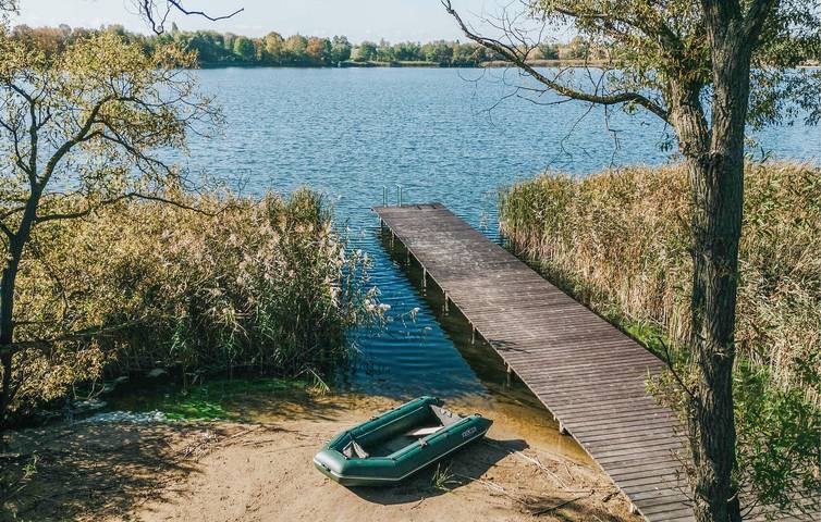 Ferienhaus für 8 Personen mit Ausblick in Kujawien-Pommern