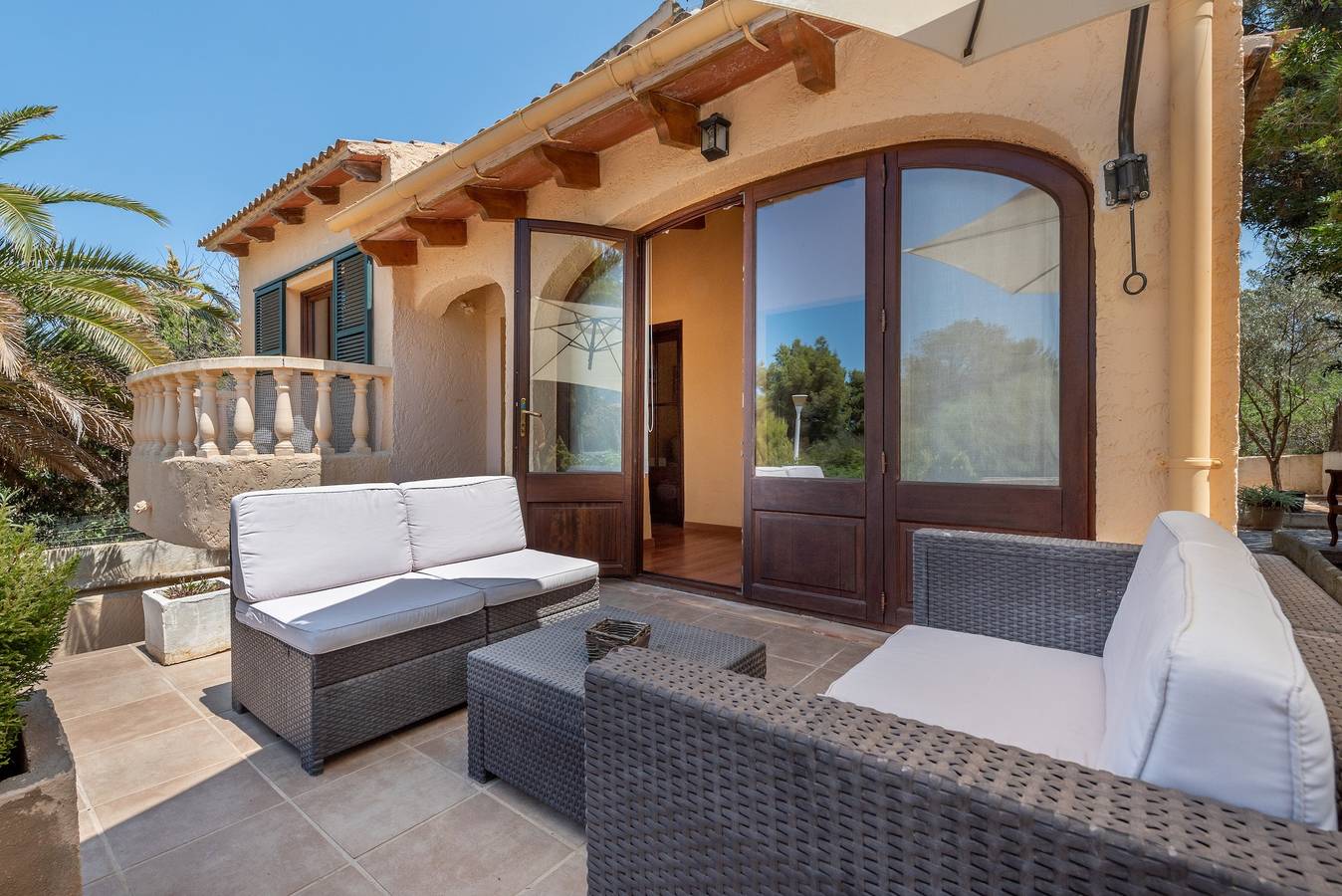 Casa de férias acolhedora perto da praia com terraço e Wi-Fi in Playa Son Serra de Marina, Santa Margalida