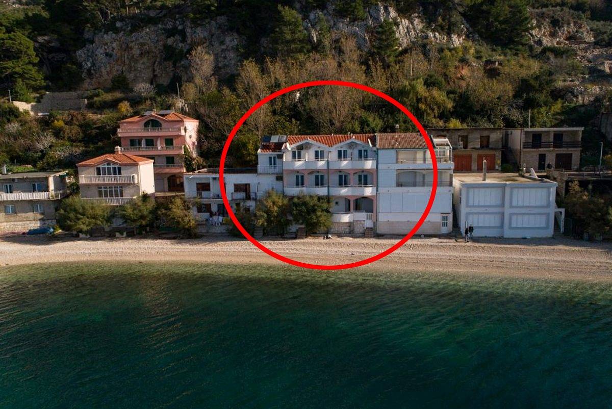 Ganze Wohnung, 1-Zimmer-Ferienwohnung am Strand Drasnice, Makarska A-20243-f in Drašnice, Makarska Riviera