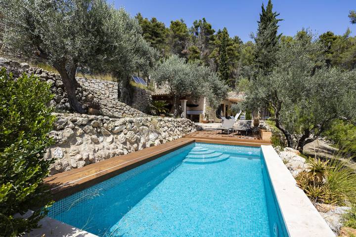 Ferienhaus für 6 Personen, mit Terrasse in Mancor de la Vall