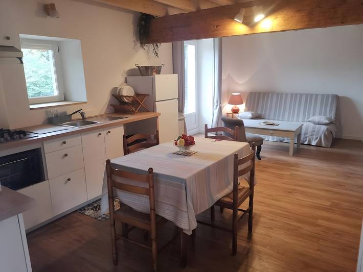 Maison de vacances pour 4 personnes, avec jardin