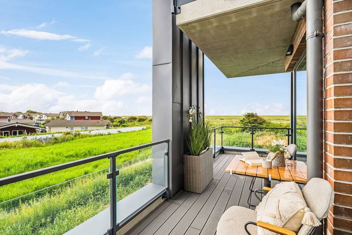 Ferienwohnung für 4 Personen, mit Balkon und Sauna - 1
