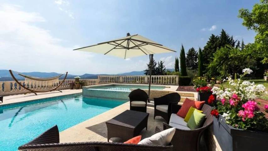 Gîte pour 19 personnes, avec piscine et jardin à Mouans-Sartoux - 3