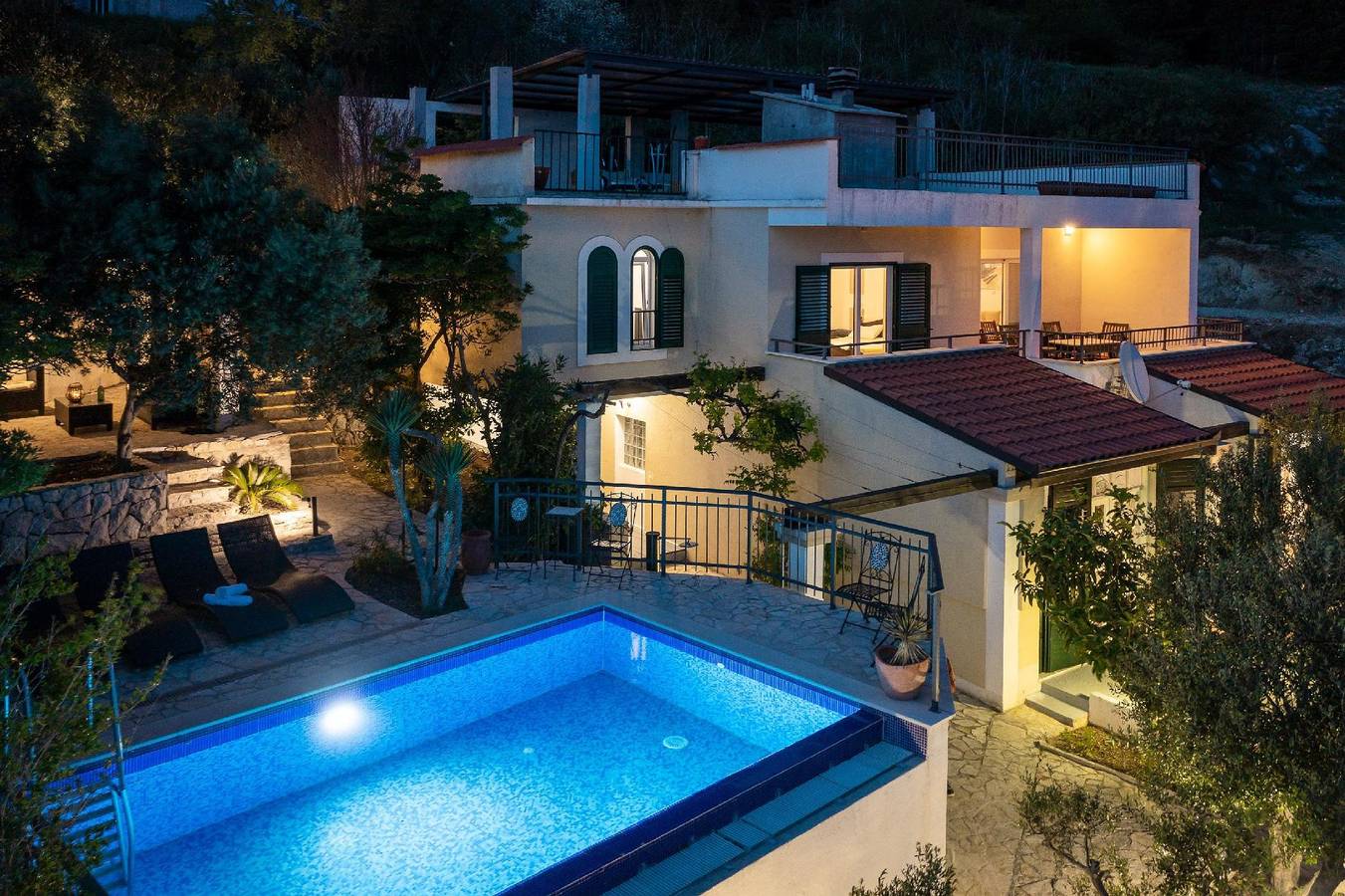 Ferienhaus für 12 Personen in Lokva Rogoznica, Dalmatien (Mitteldalmatien) in Lokva Rogoznica, Split-Dalmatien