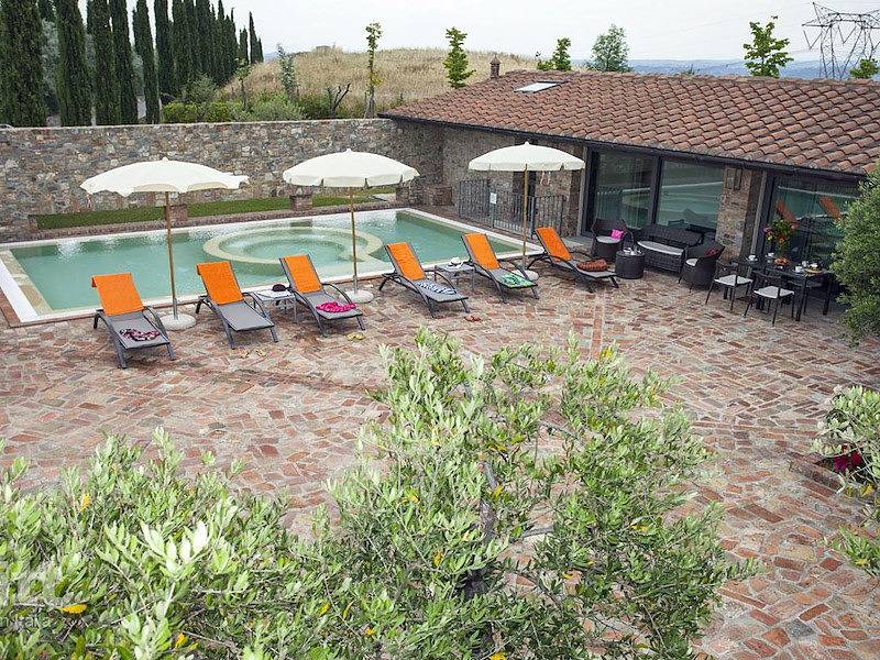 Tritt — Ruhig gelegenes Ferienhaus für 6 Personen in Montaione in Montaione, Chianti