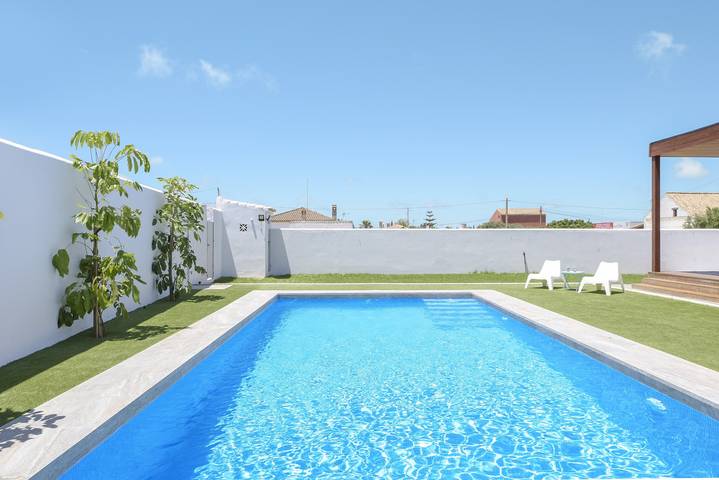 Casa rural para 5 personas, con jardín, Se admiten mascotas en La Janda - 3