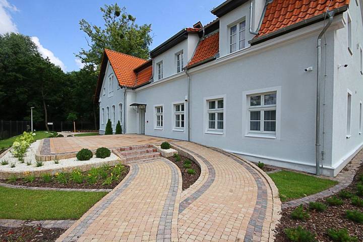 Ferienwohnung, mit Terrasse und Garten sowie Ausblick