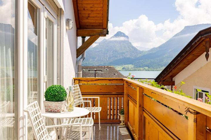 Ferienhaus für 6 Personen, mit Ausblick und Balkon sowie Seeblick am Wolfgangsee - 3