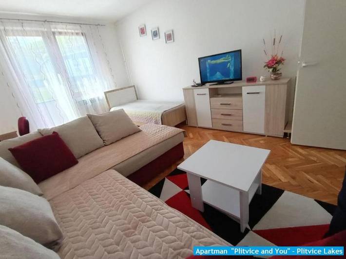 Gîte pour 4 personnes, avec vue et balcon dans Plitvička Jezera