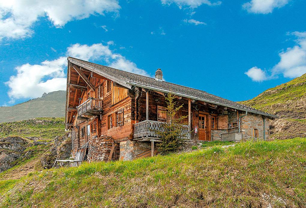 Casa vacanza per 8 persone con balcone in Les Crosets, Val-d'Illiez