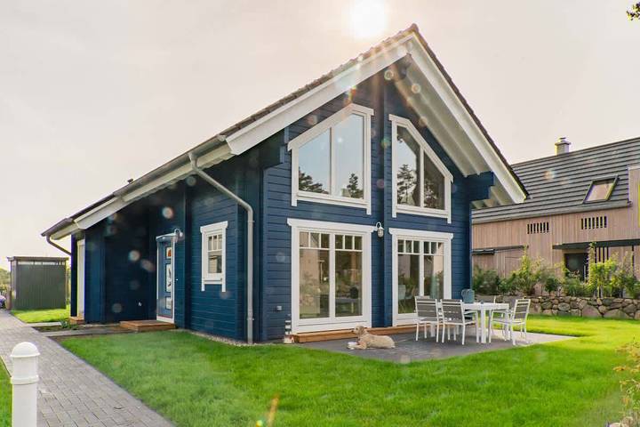 Ferienhaus für 4 Personen, mit Sauna und Garten, mit Haustier in Pruchten