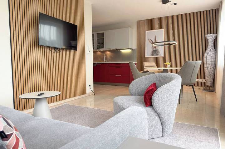 Ferienwohnung für 4 Personen, mit Garten und Terrasse