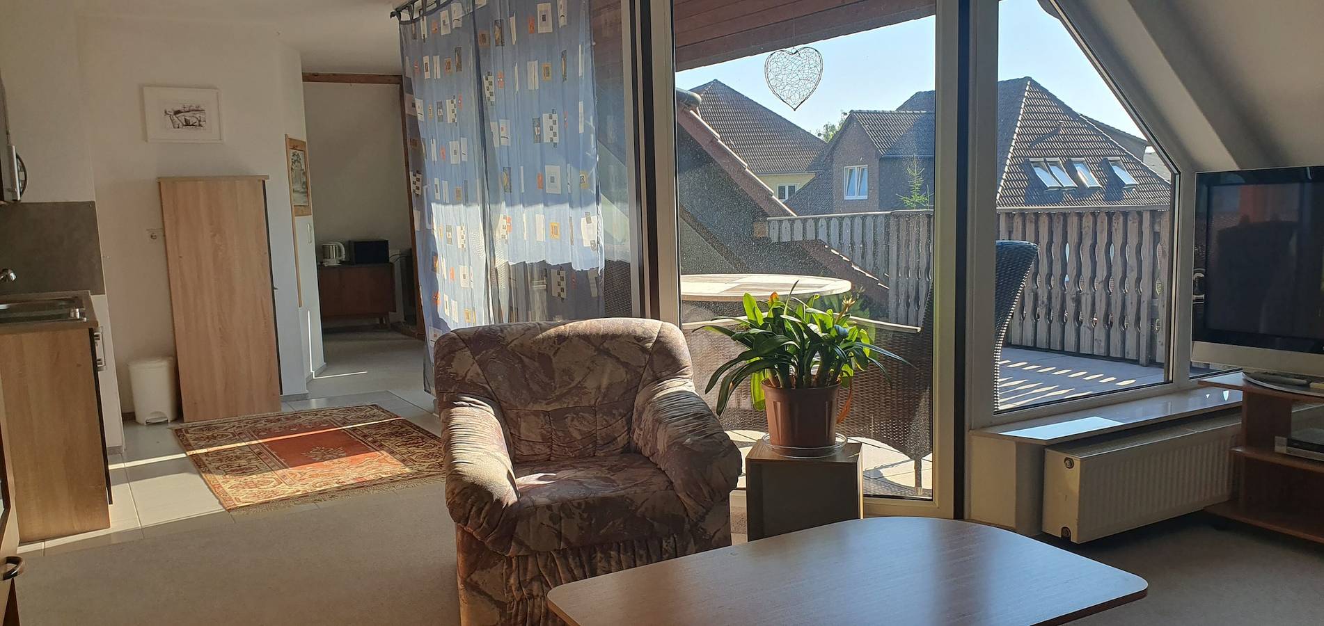 Ganze Wohnung, Ferienwohnung 'Seeadler' mit Privatterrasse, Balkon und Wi-Fi in Waren (Müritz), Müritz
