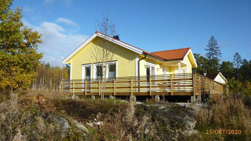 Feriehus for 4 personer, med hage og terrasse på Gotland