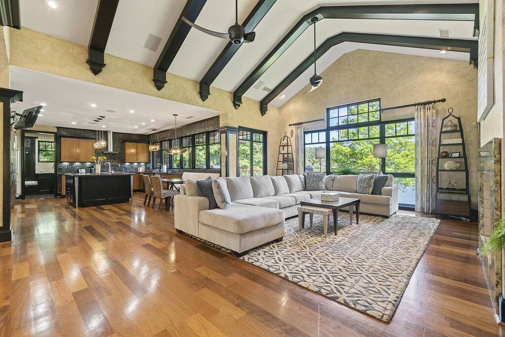 Latitude Adjustment by Socharm | Waterfront Luxury Home on Lake Norman in Lake Norman