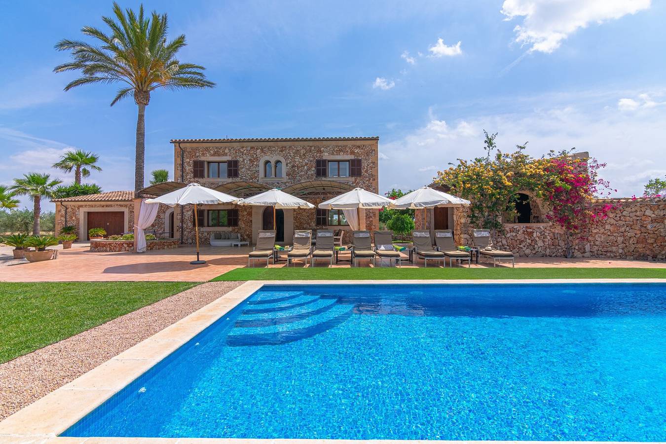 Finca 'Can Sanchez' mit privatem Pool, Wlan und Klimaanlage in Campos, Mallorca Süden