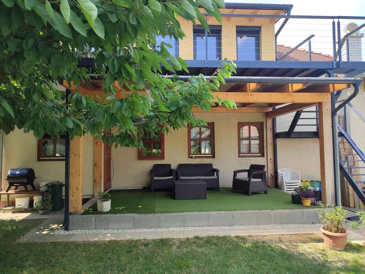 Ferienhaus in der Nähe vom Balaton Radweg mit hellen und bequemen Räumen  in Balatonvilagos, Plattensee nordufer
