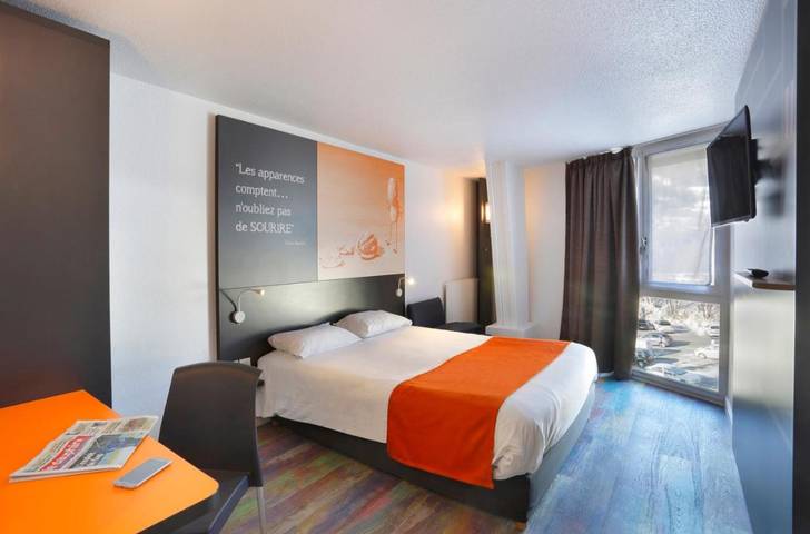 Hôtel pour 4 personnes, avec vue et balcon