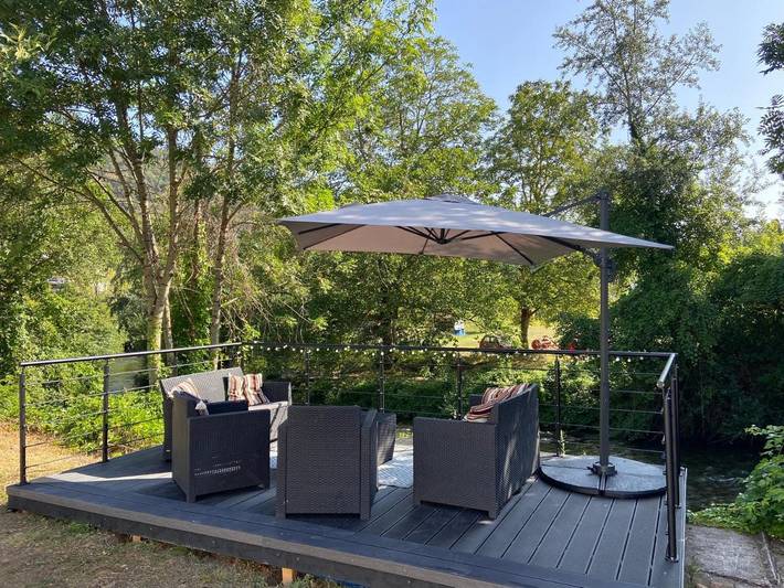 Location de vacances pour 8 personnes, avec vue et jardin à Axat - 2