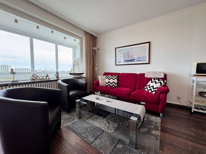Ferienwohnung für 4 Personen, mit Balkon und Sauna sowie Meerblick und Pool in Döse - 4