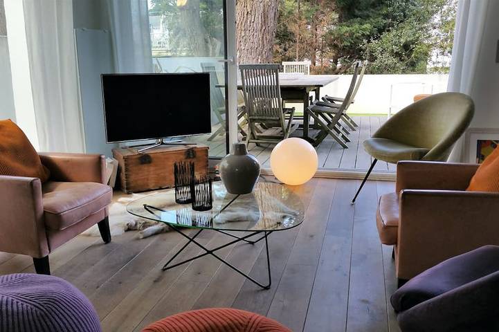 Maison de vacances pour 8 personnes, avec terrasse et jardin dans Plage Benoît