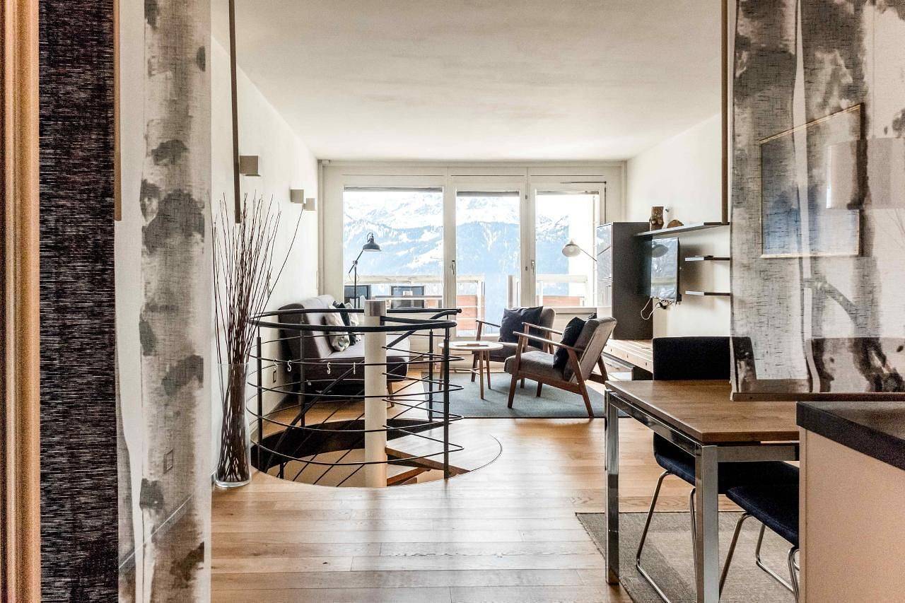 Ganze Ferienwohnung, Apartment Alpenrose 2.5 mit Mitbenutzung Spa & Wellness in Beatenberg, Thunersee