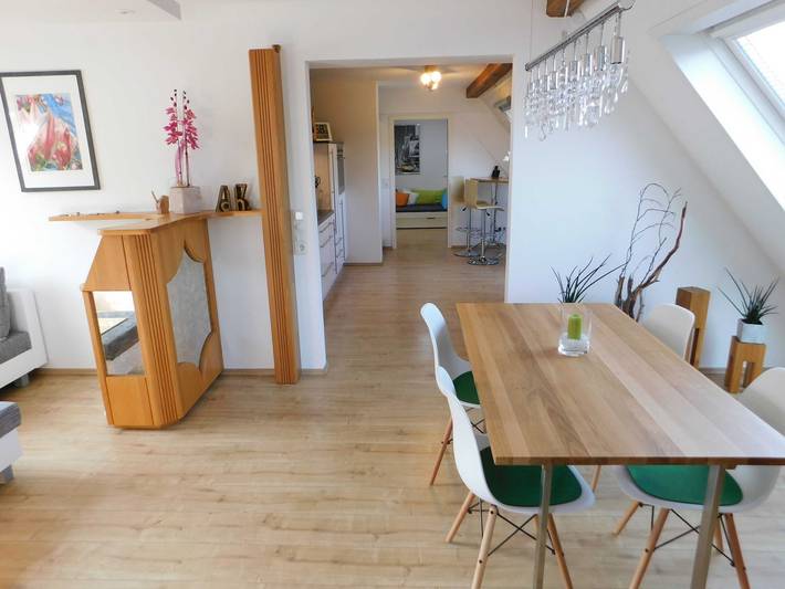 Ferienwohnung für 2 Personen, mit Balkon und Garten in Veringendorf