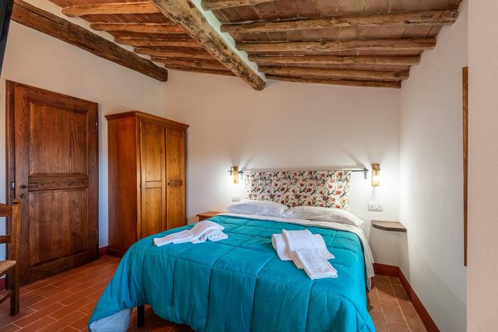 Camera 'Castagno'- Agriturismo la Taverna di Celsa con piscina condivisa in Sovicille, Chianti