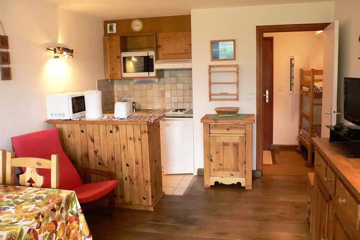Chalet pour 4 personnes, avec Balcon à Bessans