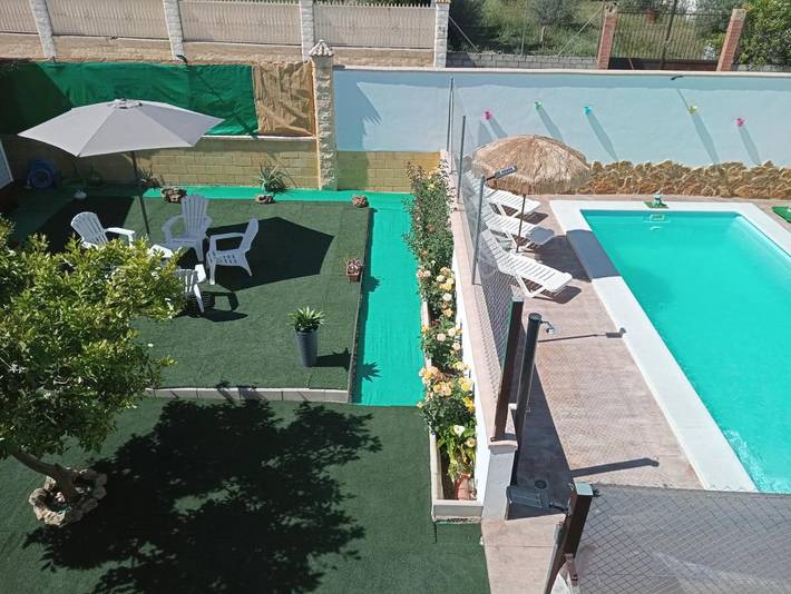 Casa rural para 6 personas, con piscina además de vistas y jardín en Andalucía - 2
