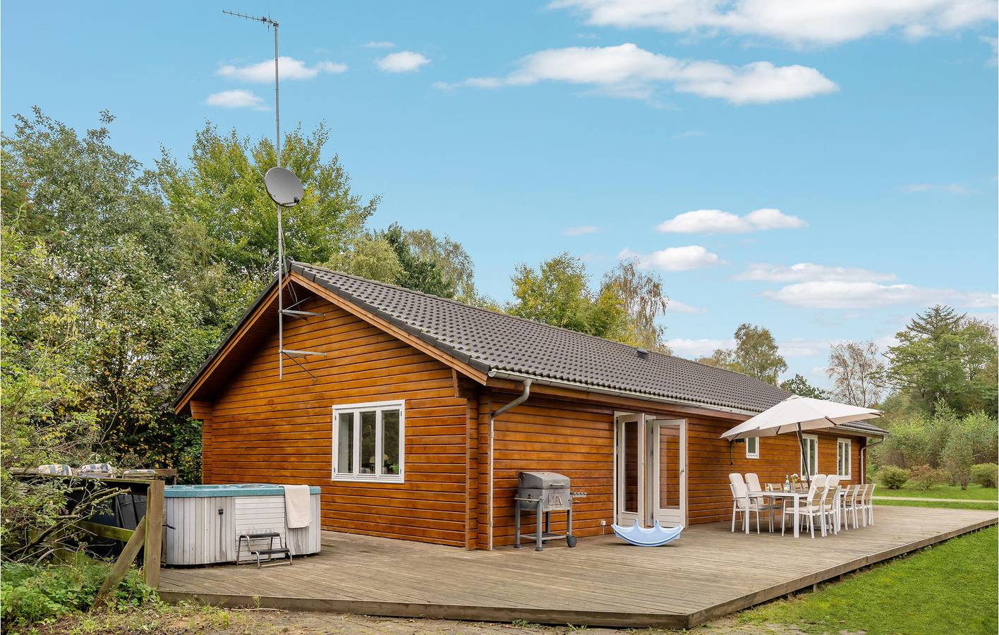 Ferienhaus für 8 Personen mit Garten in Silkeborg