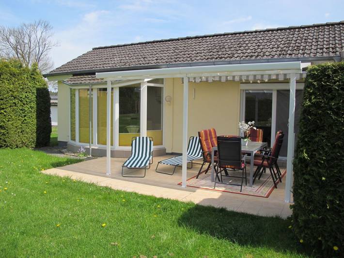 Ferienhaus für 6 Personen, mit Terrasse und Garten