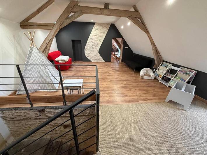 Location de vacances pour 7 personnes, avec jardin, animaux acceptés à Argy - 4