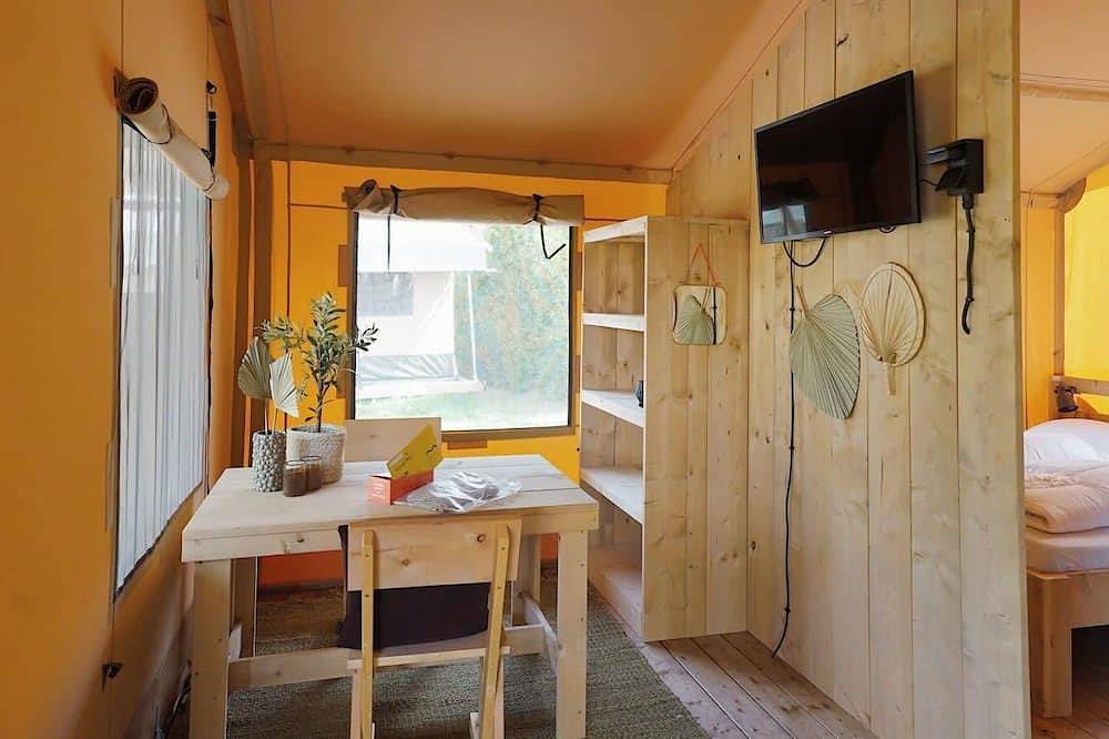 Lodgetent 2 L in Noord-Scharwoude, Niederländische Nordsee