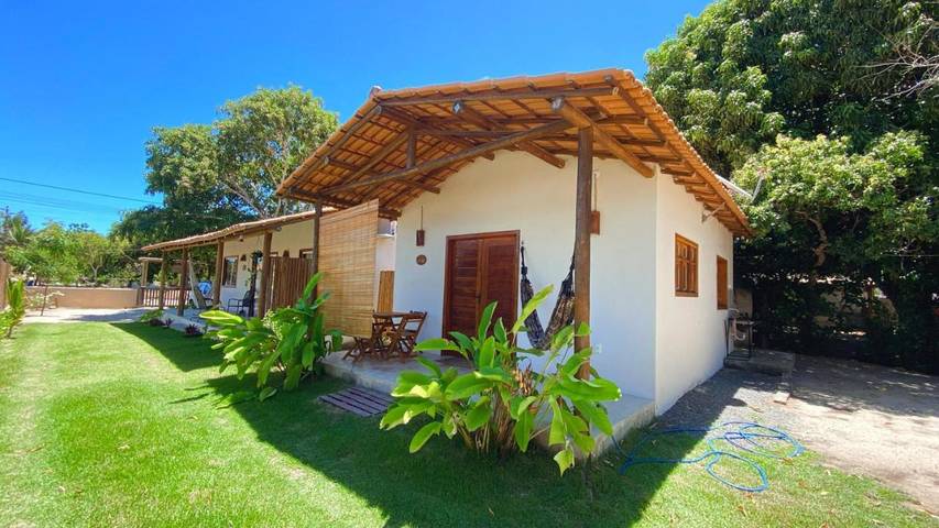 Maison de vacances pour 3 personnes, avec jardin ainsi que vue et balcon