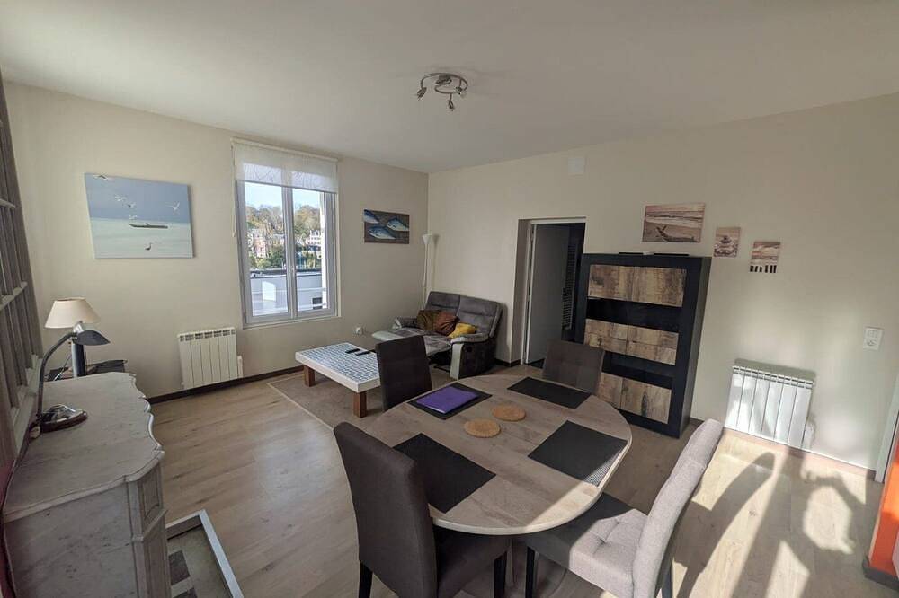 Appartement entier, La Mouette | Vue sur le port • Ambiance marine • Saint-Valéry-en-Caux in Saint-Valery-en-Caux, Région de Dieppe