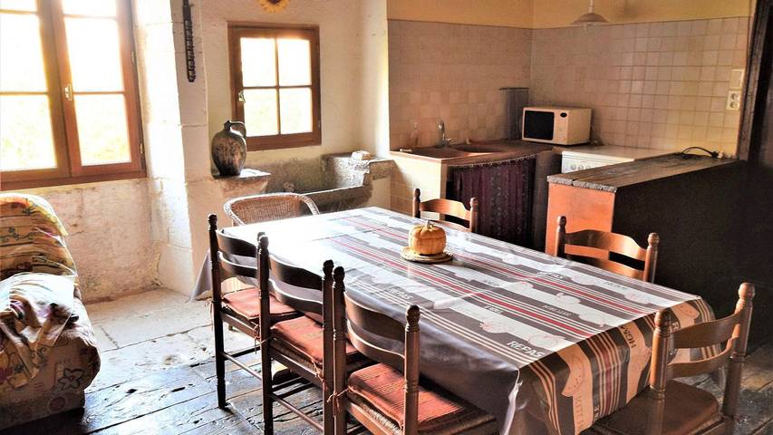 Location de vacances pour 7 personnes, avec jardin, animaux acceptés à Bagat-en-Quercy