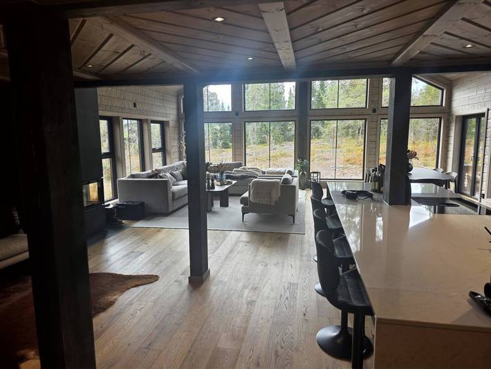 Gîte pour 14 personnes, avec balcon/terrasse et vue dans Trysil - 3