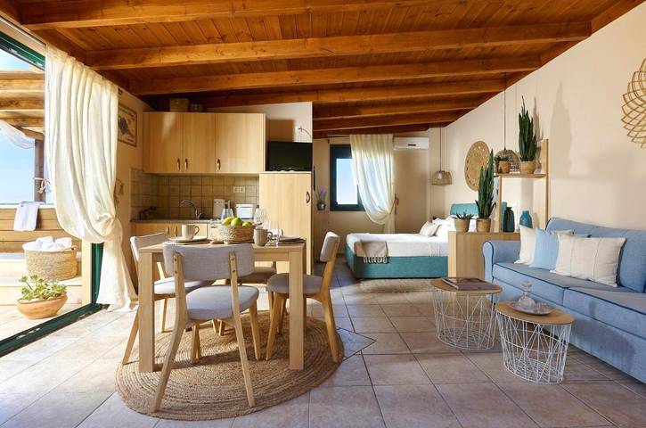 Appart’hôtel pour 2 personnes, avec vue et piscine ainsi que jardin et terrasse