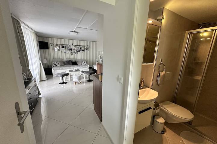 Appartement entier, Studio romantique au milieu des vignobles in Laufen-Uhwiesen, Canton de Zurich
