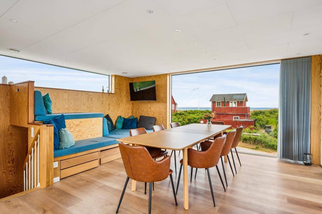 Exklusives Ferienhaus mit Meerblick an Grenaa Strand – in zweiter Dünenreihe in Grenå Strand, Grenaa