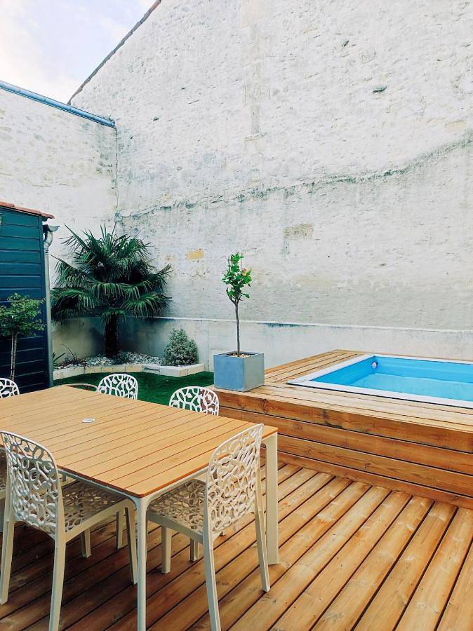 Maison de vacances pour 6 personnes, avec jardin et piscine