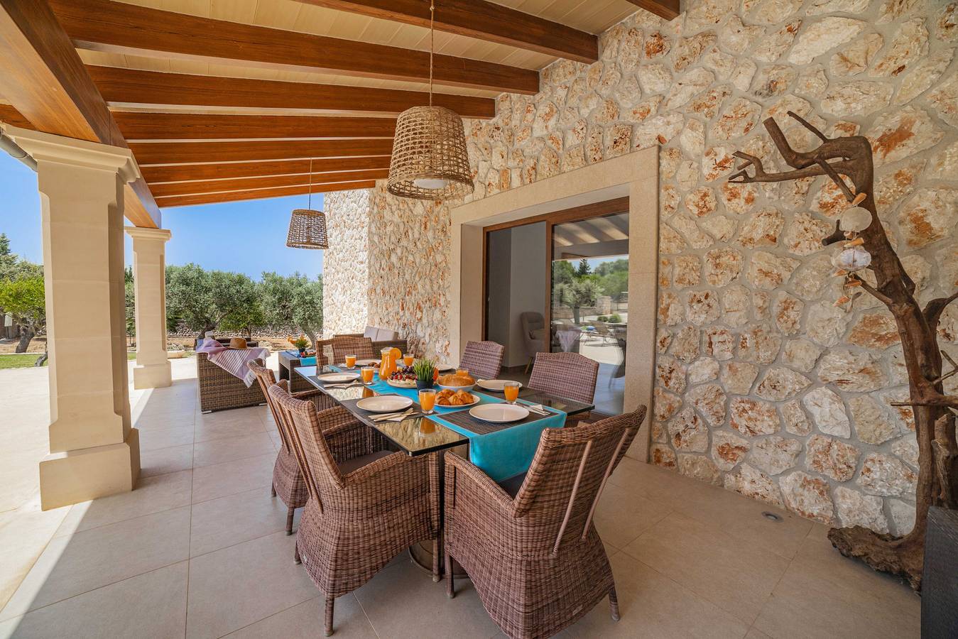 Villa Sa Canova D'Ariany in Ariany, Interior de Mallorca