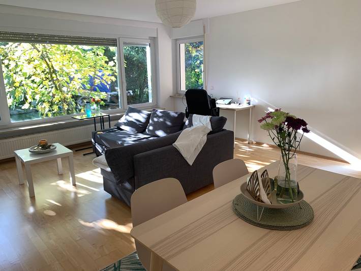 Ferienwohnung für 5 Personen, mit Garten am Bodensee
