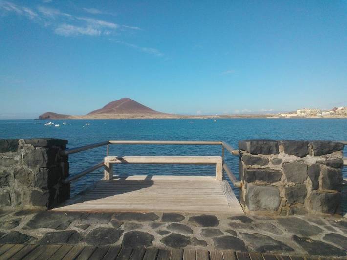 Appartamento per 4 persone, con panorama e giardino nonché piscina in El Medano