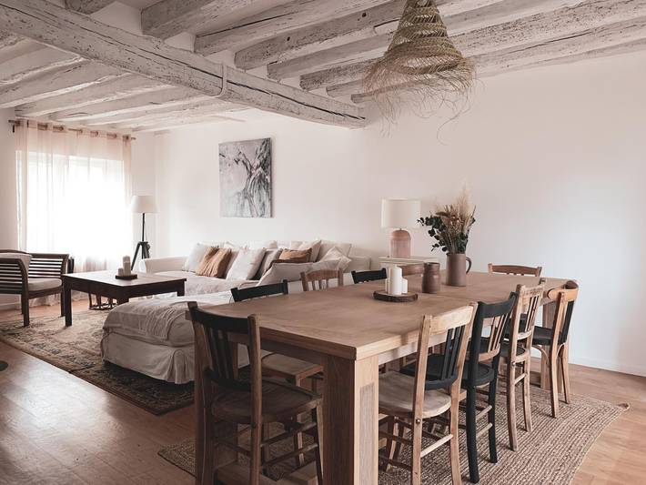 Gîte pour 10 personnes, avec jardin à Boissise-la-Bertrand