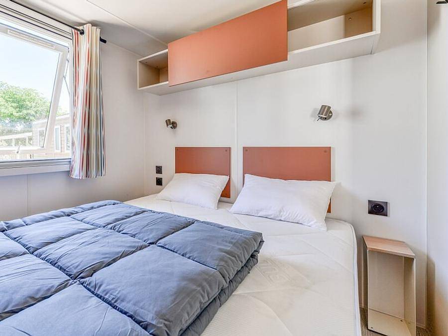 Hu Montescudaio village - Mobilheim 6 personen - Mobilheim | Premium | 3 Schlafz. | 6 Pers. | Terrasse Lounge | Klimaanlage | Tv in Montescudaio, Etruskische Küste