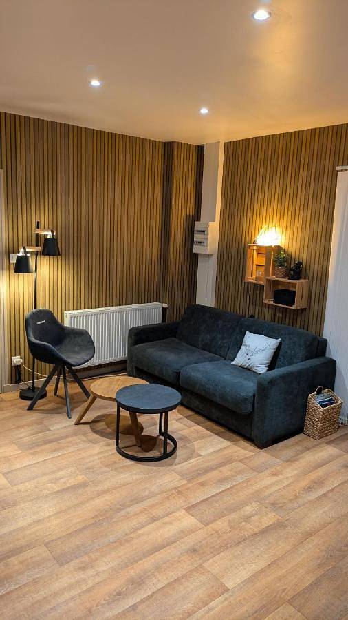 Gîte pour 4 personnes, avec jardin ainsi que piscine et vue à Condette - 4